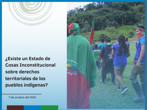 ¿Existe un Estado de Cosas Inconstitucional sobre derechos territoriales de los pueblos indígenas?