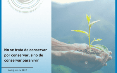 Comunicado día mundial del medio ambiente: No se trata de conservar por conservar, sino de conservar para vivir