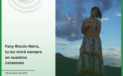Fany Rincón Neira, tu luz vivirá siempre en nuestros corazones.