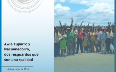 Awia Tuparro y Nacuanedorro, dos resguardos que son una realidad
