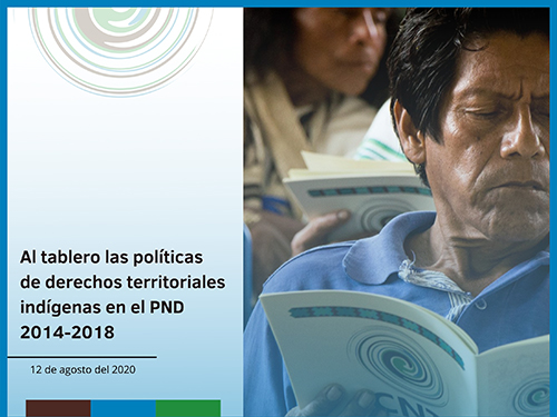 Al tablero las políticas de derechos territoriales indígenas en el PND 2014-2018