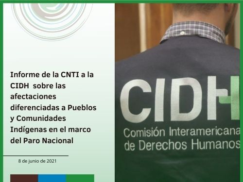 Informe de la CNTI a la CIDH sobre las afectaciones diferenciadas a Pueblos y Comunidades Indígenas en el marco del Paro Nacional