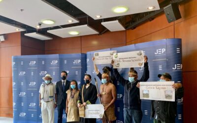 Acompañamiento a la entrega del informe “Etnocidio y racismo estructural en la Orinoquía” a la Jurisdicción Especial Para la Paz-JEP