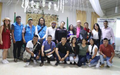 Ceremonia de graduación del diplomado derechos territoriales y bien vivir