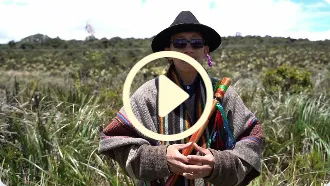 Declaratoria de la Laguna de la Cocha, en el Resguardo Quillasinga, Refugio del Sol.