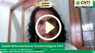El mensaje de paz de la guardia indígena, Cimarrona y campesina: Otra forma de resistencia pacífica.