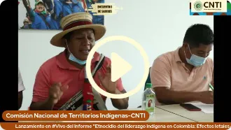 Lanzamiento del informe Etnocidio de liderazgo indígena en Colombia