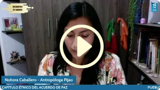 Pueblos indígenas en capítulo étnico AFP