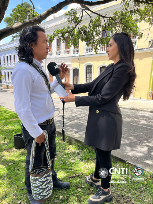 Entrevista del Noticiero del Senado a Camilo Niño Secretario Técnico Indígena CNTI 