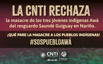Masacre de tres jóvenes indígenas Awá pertenecientes al resguardo Saundé Guiguay en Nariño