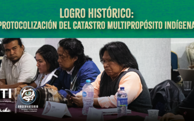 Logro Histórico: Protocolización del Catastro Multipropósito Indígena