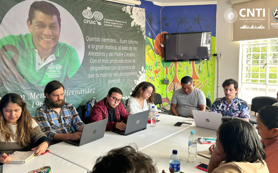 Equipo de la Secretaría Técnica Indígena de la CNTI acompañó a los pueblos indígenas de ASOCRIGUA para avanzar en la seguridad jurídica de sus territorios