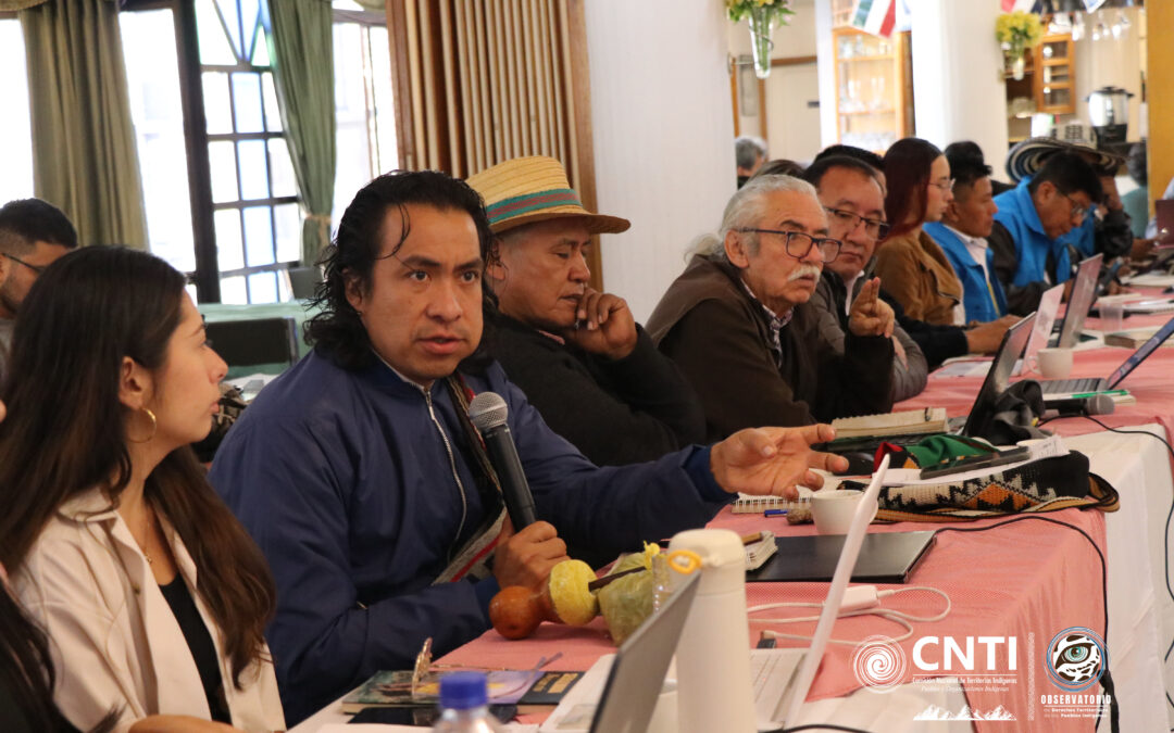 ¿Qué se acordó en la última sesión mixta de la Comisión Nacional de Territorios Indígenas?