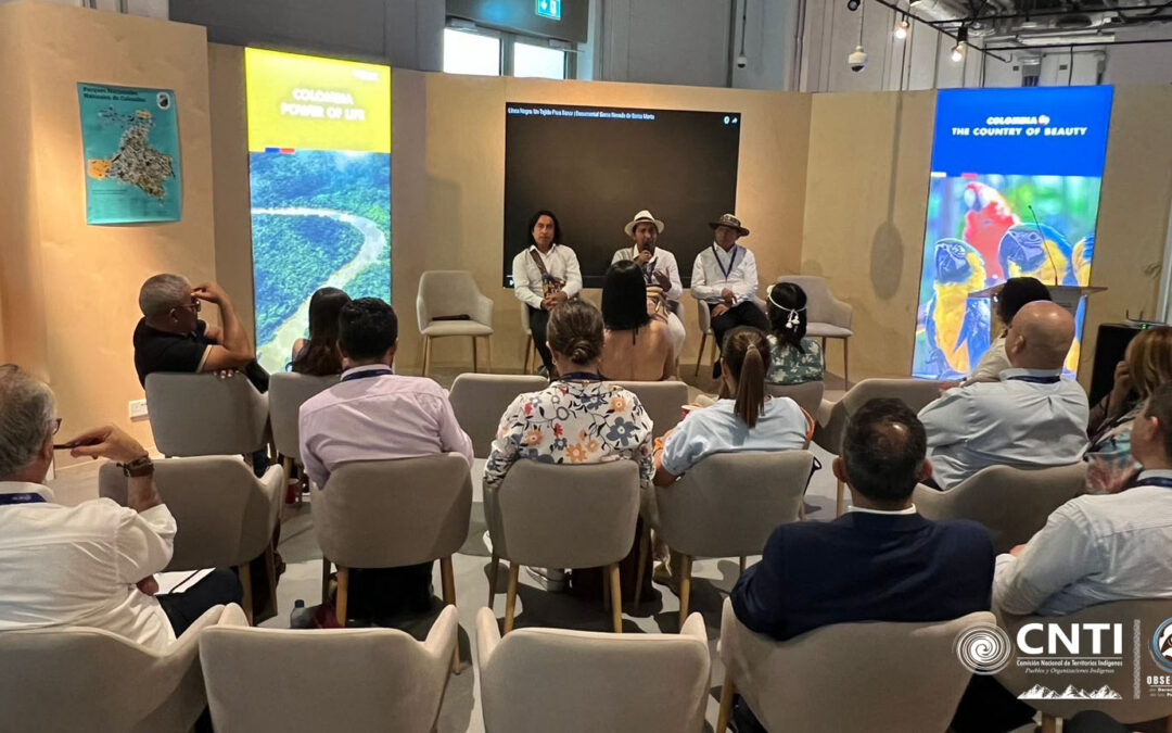 Así fue la participación de la Comisión Nacional de Territorios Indígenas en la COP28 en Dubái