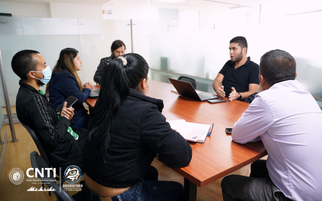 Espacio de diálogo entre ANT, CNTI y autoridades indígena del resguardo Guachavés