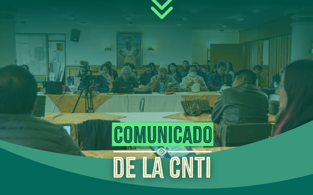 Los pueblos indígenas exigimos a la Agencia Nacional de Tierras garantías y respeto por nuestros derechos territoriales