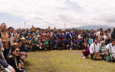 Foro global indígena por la tierra se realizó en Caldono, Cauca
