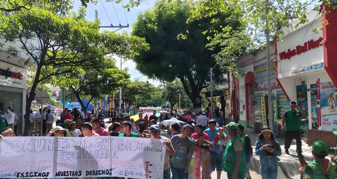 Minga del Pueblo Barí en Cúcuta: en defensa de la vida, el territorio y los derechos colectivos
