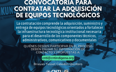 Convocatoria para contratar la adquisición de equipos tecnológicos