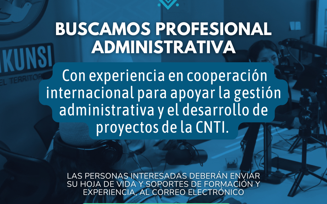 Convocatoria de Profesional Administrativa