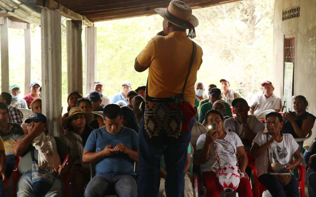 Para proteger el territorio, nos la jugamos por la vida
