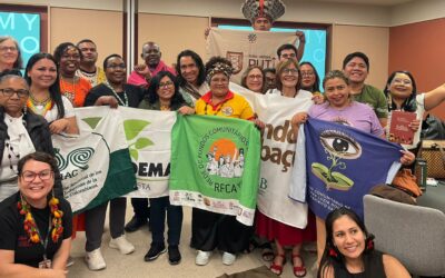 En la Semana de Acción Climática de Londres posicionamos una agenda basada en derechos, territorios y autonomía