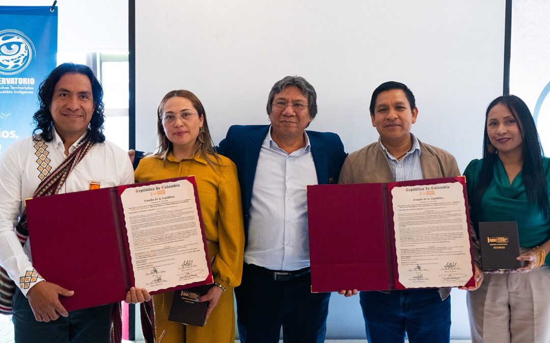 CNTI, MPC y CDDHHPPII reciben reconocimiento por sus 30 años de trayectoria política e institucional