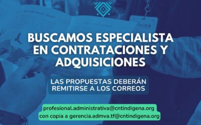 Buscamos especialista en contrataciones y adquisiciones