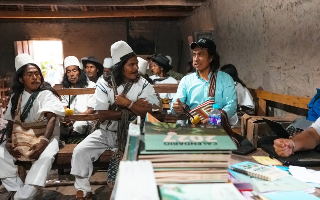 Fortalecemos la pedagogía territorial junto al pueblo Arhuaco en la Sierra Nevada de Gonawindua